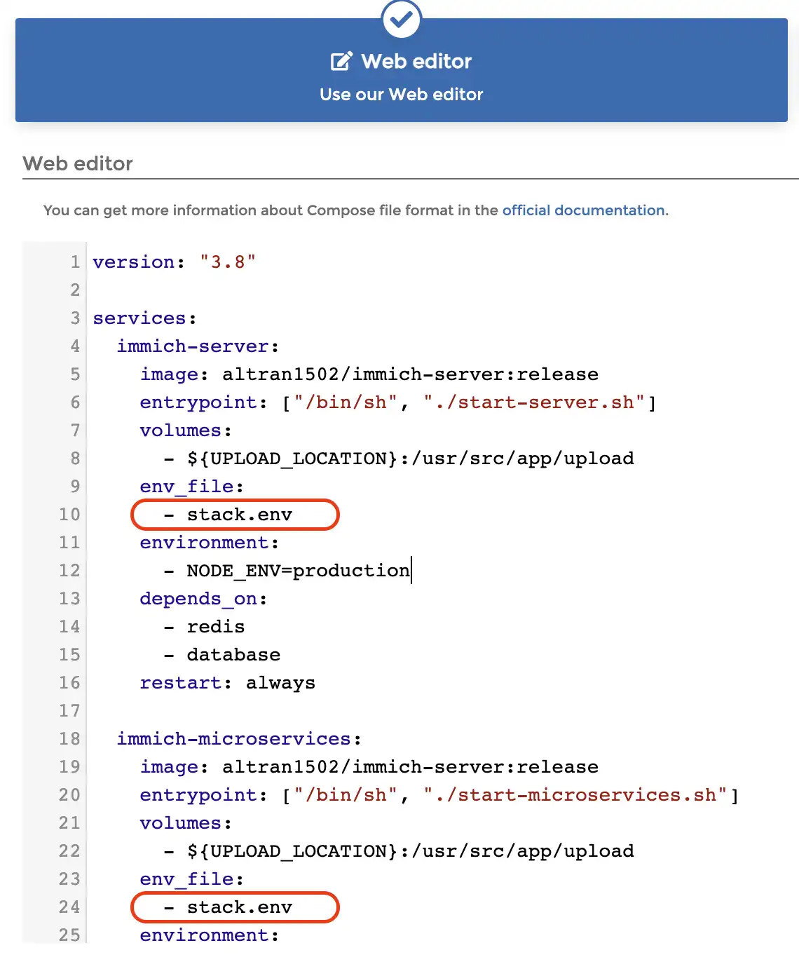 Dot Env Example